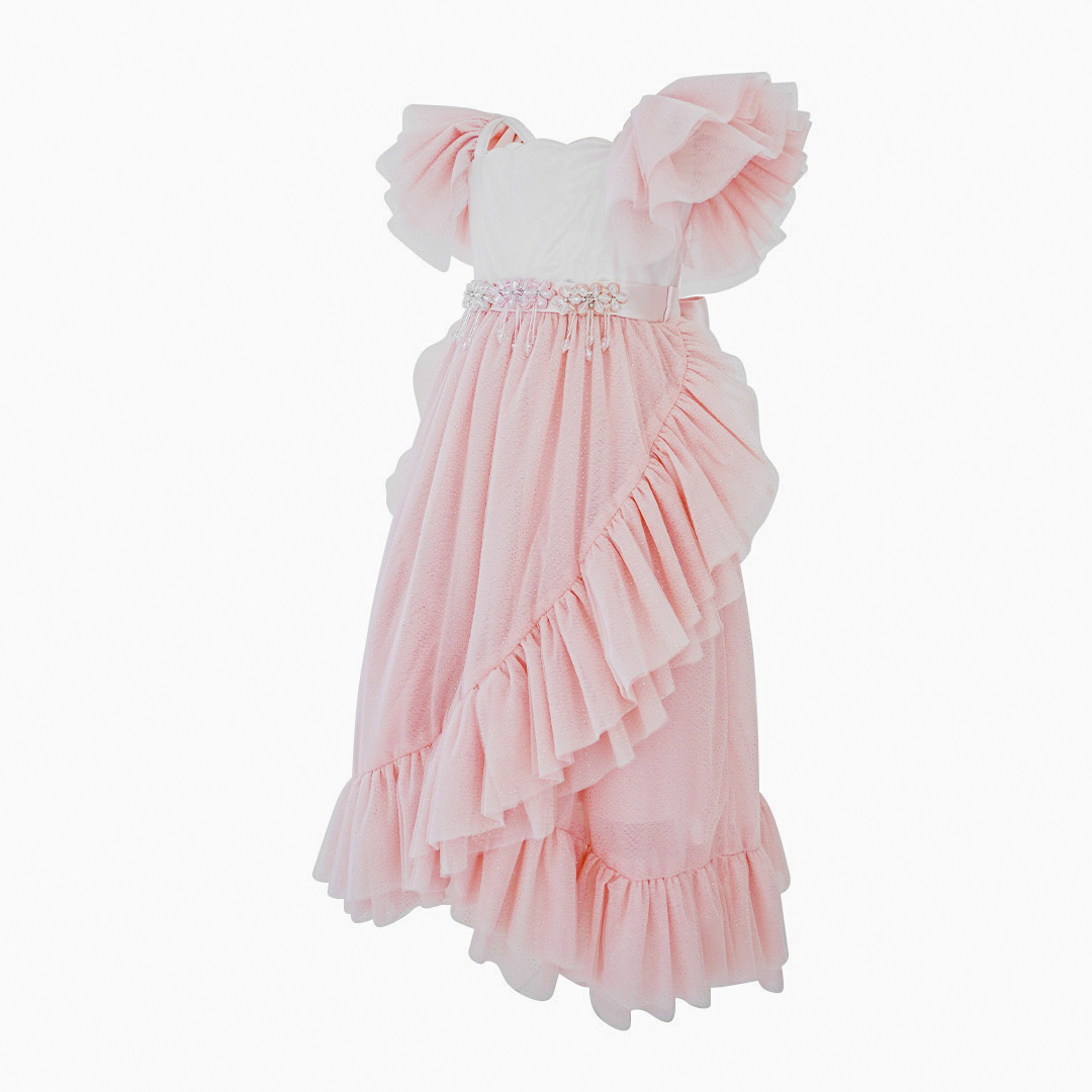 Coral Princess Dress