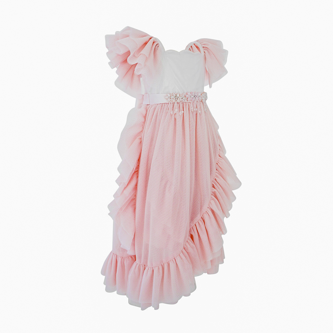 Coral Princess Dress