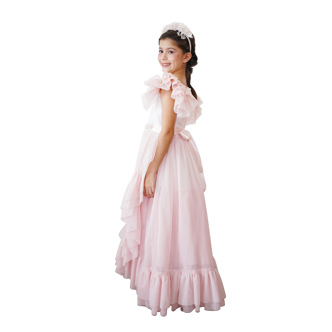 Coral Princess Dress