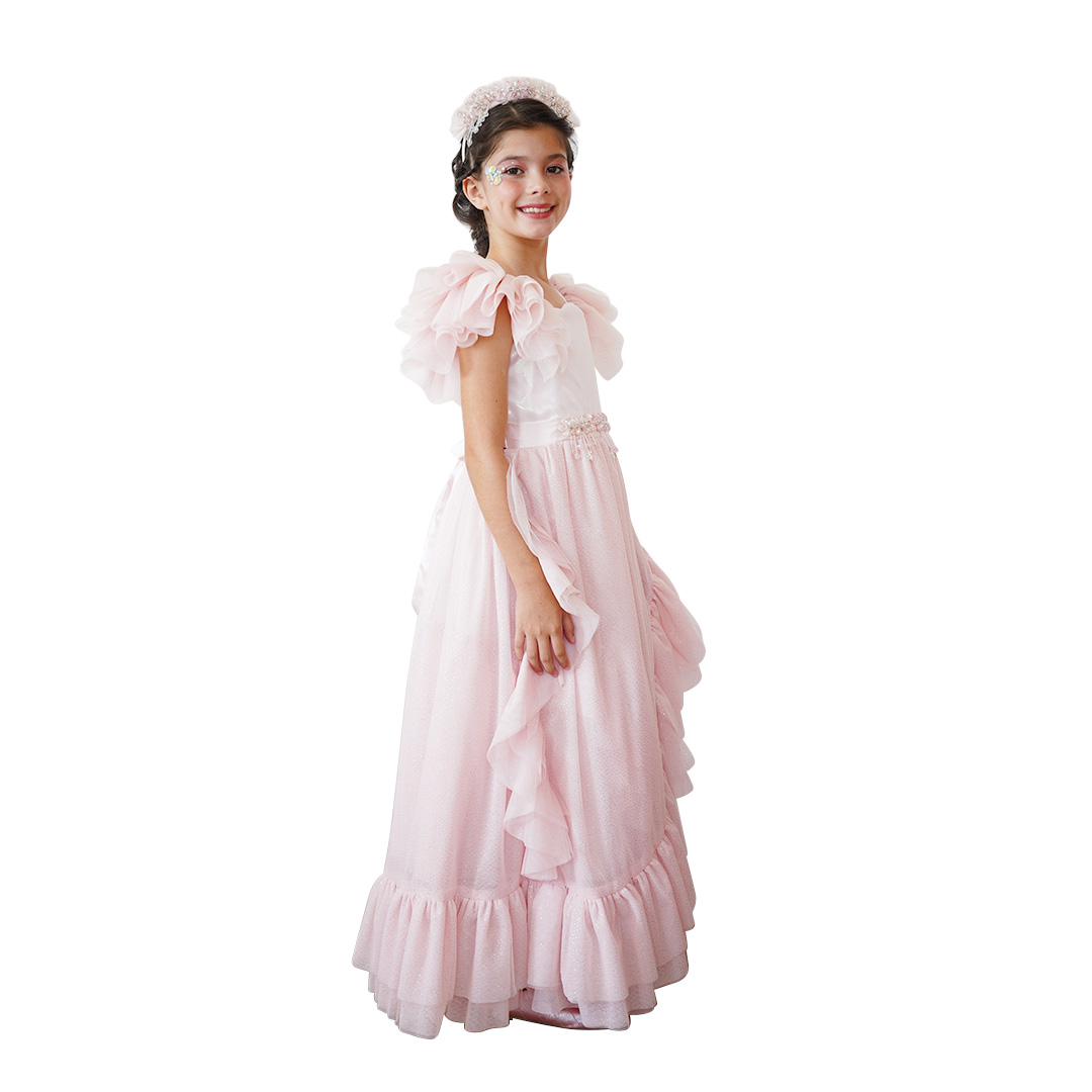 Coral Princess Dress