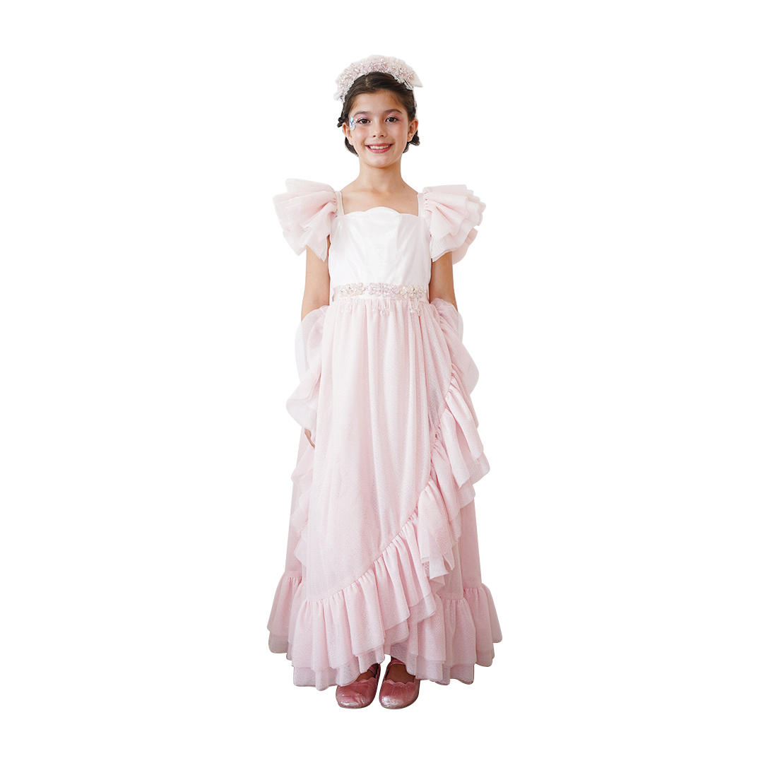 Coral Princess Dress