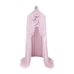 Dreamy Canopy + 3 Pom Garlands + 1 Mini Pom Garland in Orchid (USA)